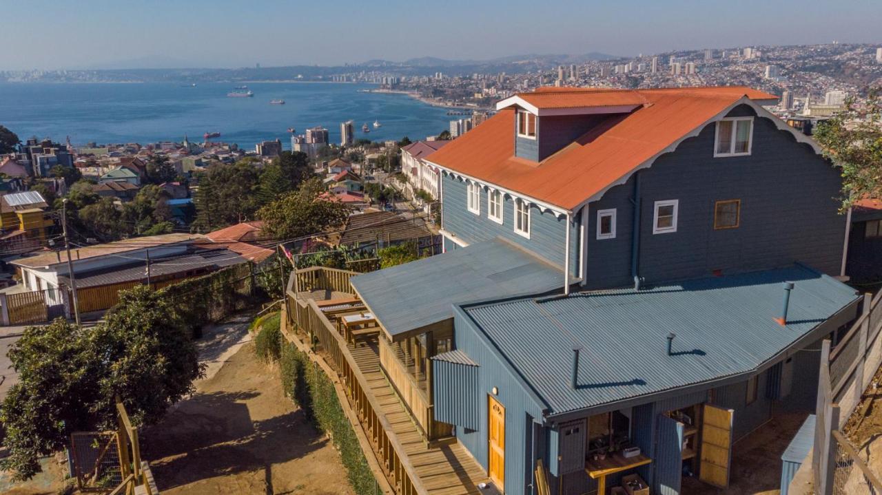 Hotel Faro Azul Valparaiso Cerro Alegre Esterno foto