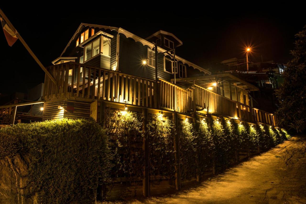 Hotel Faro Azul Valparaiso Cerro Alegre Esterno foto