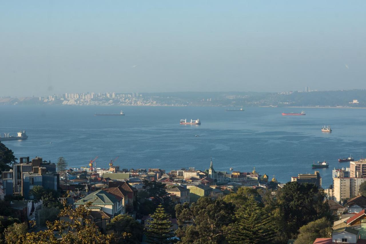 Hotel Faro Azul Valparaiso Cerro Alegre Esterno foto
