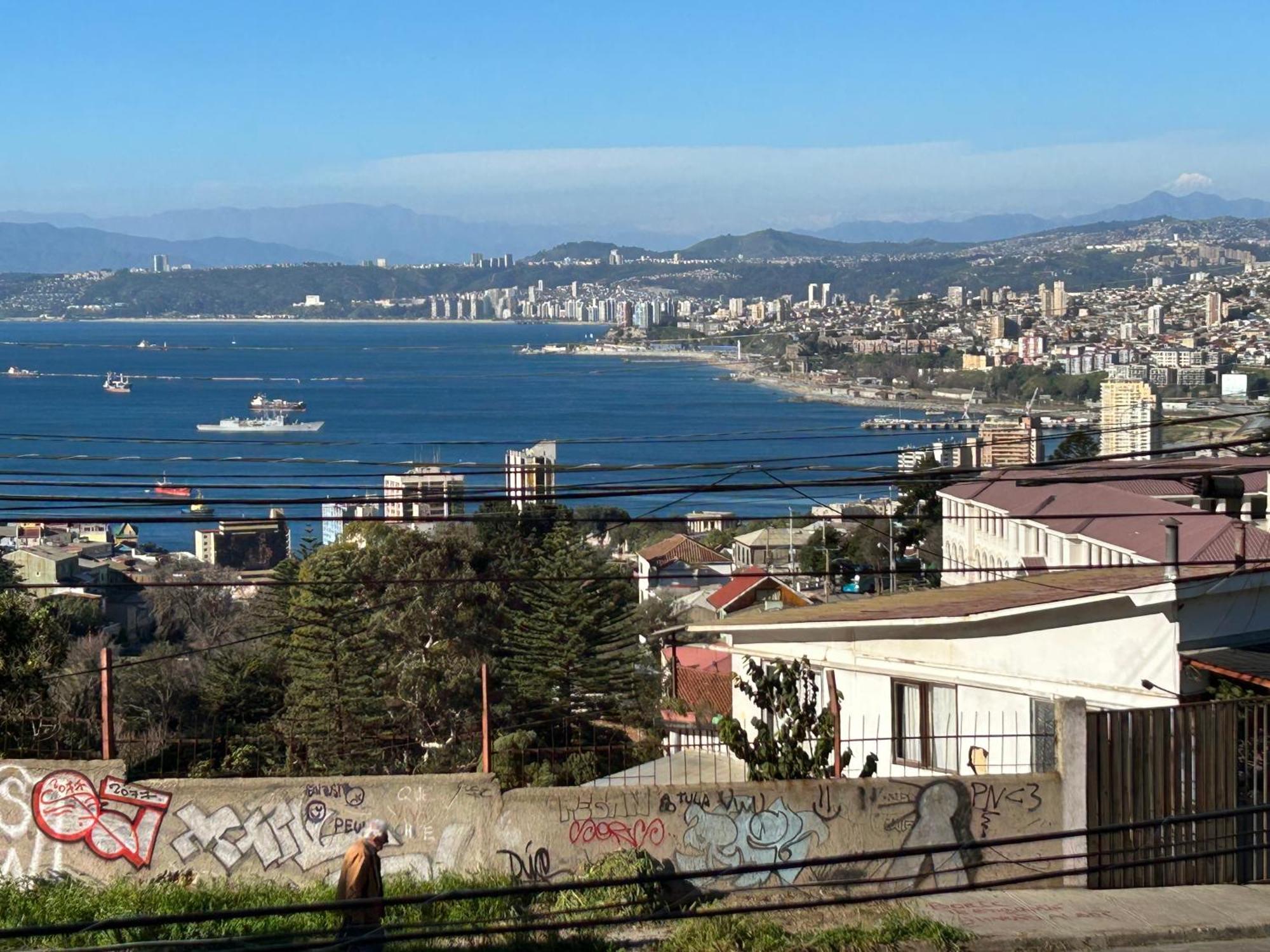 Hotel Faro Azul Valparaiso Cerro Alegre Esterno foto