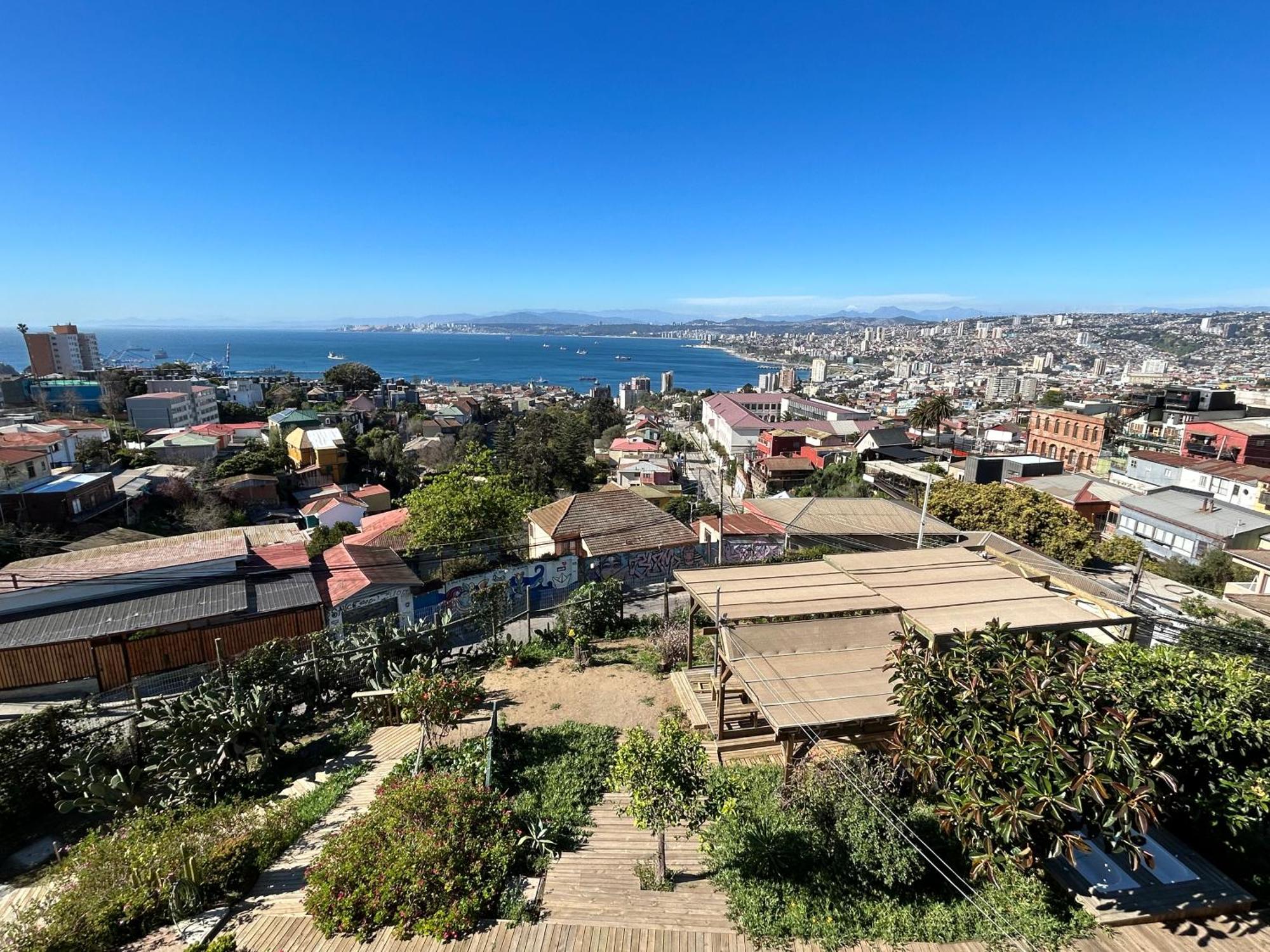 Hotel Faro Azul Valparaiso Cerro Alegre Esterno foto