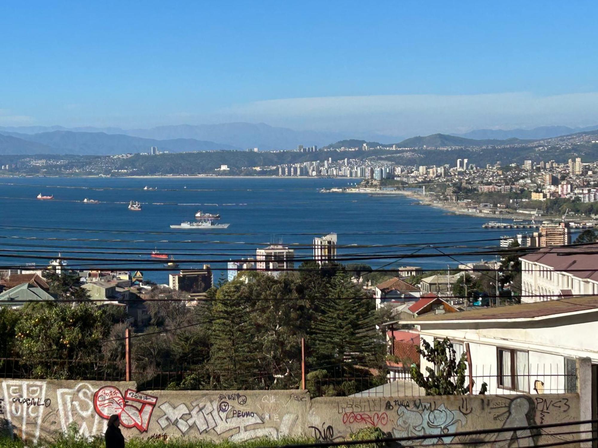 Hotel Faro Azul Valparaiso Cerro Alegre Esterno foto